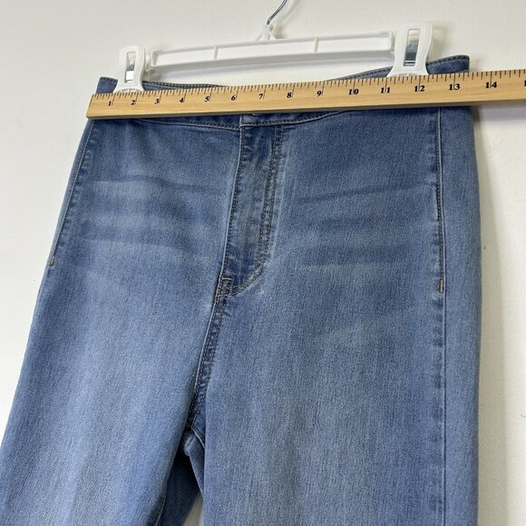 Free People Float On Flare Jeans Women’s Size 27 High Rise Bell Bottoms Hippie - Picture 4 of 7